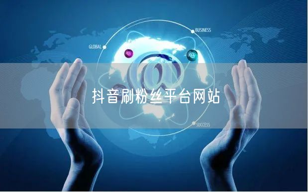 抖音刷粉丝平台网站