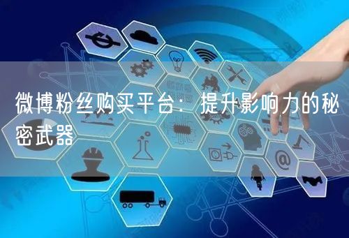 微博粉丝购买平台：提升影响力的秘密武器