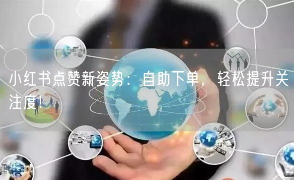 小红书点赞新姿势：自助下单，轻松提升关注度！