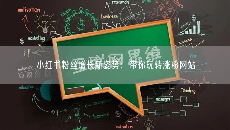 小红书粉丝增长新姿势：带你玩转涨粉网站
