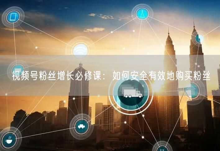 视频号粉丝增长必修课：如何安全有效地购买粉丝