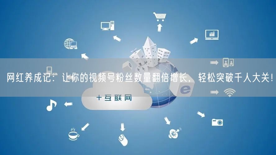 网红养成记：让你的视频号粉丝数量翻倍增长，轻松突破千人大关！