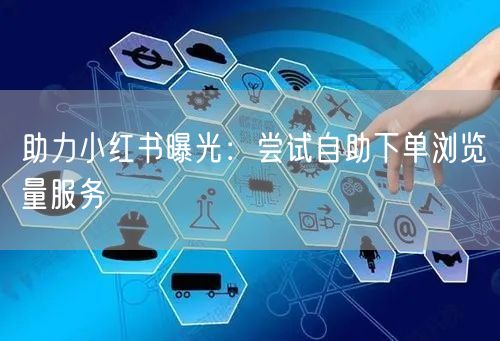 助力小红书曝光：尝试自助下单浏览量服务