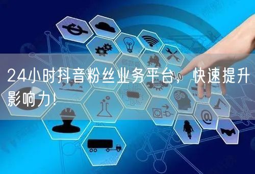 24小时抖音粉丝业务平台，快速提升影响力！